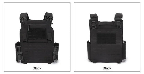 New combat vest 6094 quick detachable light laser cut tactical vest black gear to carry Protective plate