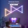 57f9d994be395264 WIFI LED Smart Wall Lamp RGBIC Bar DIY Atmosphere Night Light APP Music Rhythm TV Backlight Bedroom Game Room Decoration