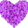 1000 Pcs Artificial Silk Rose Petals Decoration Wedding Party Turquoise Blue