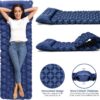 Kiaitre Isomatte Selbstaufblasend, 9CM Ultraleichte Aufblasbare Luftmatratze mit, Tragbare Kompakte Camping Matratze Luft Isomatte für Camping, Wandern, Rucksackreisen und Wanderreisen
