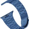iiteeology Compatible with Apple Watch Band 49mm 45mm 44mm, Upgraded Solid Business Stainless Steel Band for Apple iWatch Series 9/8/7/Ultra,Silver