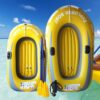 58318d373e81feda Iatable 2 People PVC Canoe Kayak Rubber Dinghy Thicken Foldable Drifting Fishing Boat Raft With Air Pump And Paddles