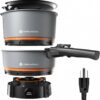 583d9a43acd27cc7 Nomad Cooking System, Electric Camping Stove 200-1000W with Pan & Pot, 120V Portable Outdoor Cooking Gear Set, Windproof Cookware for RV, EV, Overland, Vanlife, Car Camping
