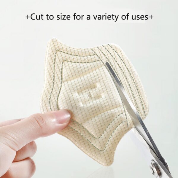 1pair Shoe Anti Wear Heel Insoles Patch Unisex Cushion Pads Feet Care Protector Adhesive Back Sticker Shoes Insert Insole
