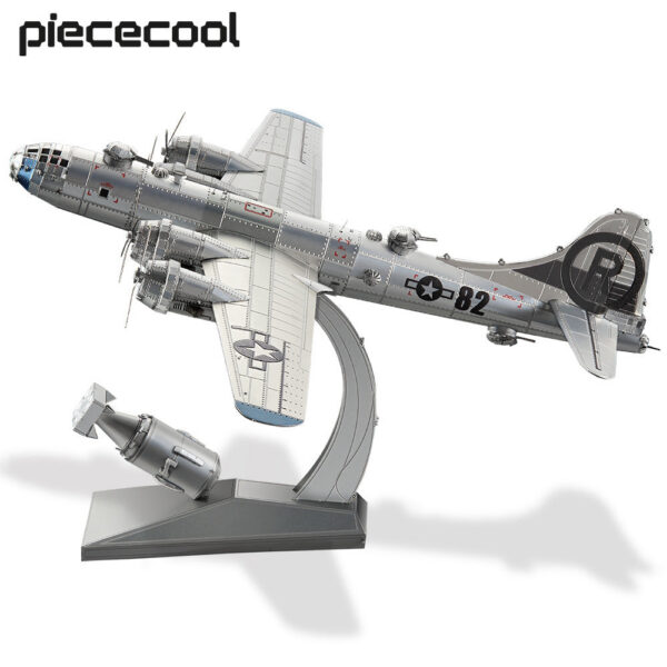 58583365a8faaeeb Piececool 3D Puzzles B-29 Super Fortress Metal Assembly Model Kits Creative Toys Jigsaw DIY for Adult Gifts 150Pcs