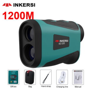 585b107fd8a9dc95 Inkersi Range Finder for Hunting Golf Rangefinder Laser Distance Meter TelescopeTelemeter 400M 1000M 1500M with Flag Pole Lock