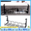 58635b8065e595d7 Under Table Rack Metal Cable Management Tray Home Office Desk Wire Organizer No Punching Kitchen Storage Accessories