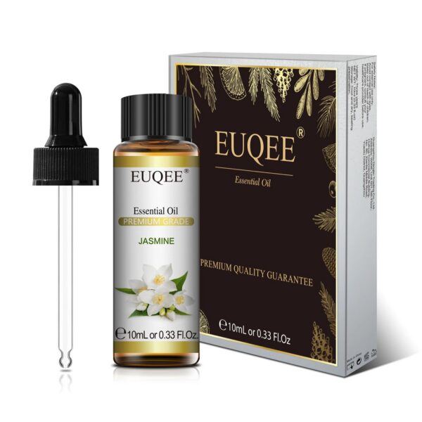 588845edc201a4e7 EUQEE 10ml Natural Plant Essential Oil with Dropper For Diffuser Humidifier Lavender Jasmine Eucalyptus Vanilla Essential Oils