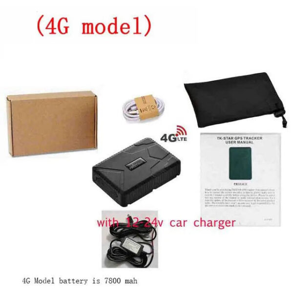589faa5ad7eaab5a 4G Car GPS Tracker TKSTAR TK915 GPS Locator 10000mAh Magnet Waterproof IP65 GPS Car Tracker Tamper Alert LIFETIME FREE APP