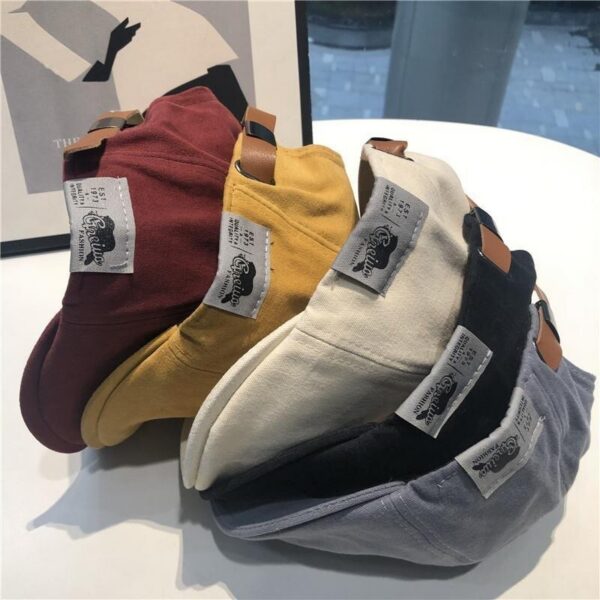 58ba63763f71d4f9 Cotton Peaky Blinders Caps For Men Hats Berets British Western Style Ivy Cap Classic Winter Woman Vintage Linen Beret
