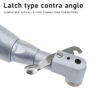 Dental EX-203C Low Speed Handpiece Kit Straight Contra Angle 2/4 Hole Air Turbine 1:1 Direct Drive External Channel Fit Pana MAX