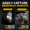 58db5f62f7968b41 FNIRSI Telescope NVS-20 4K HD Monocular Night Vision Goggles 6X Digital Zoom 300m Hunting Camping Scope Day and Night Dual Use