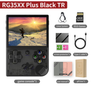 ANBERNIC RG35XX Plus/RG35XX Retro Handheld Console 3.5″ IPS Screen Linux Portable Video Game Player Support HD-M-I TV Outpu