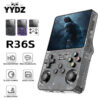 R36S retro video 64GB 3.5-inch IPS screen handheld game console open-source Linux gift