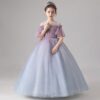 58e483d26d6556d4 Kids for Girls Costumes Wedding Birthday New Year Party Evening Elegant Princess Summer Children’s Dress 4-12 Years K19