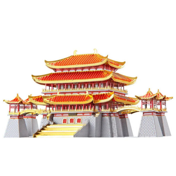 58efbb03c2821e41 Piececool 3D Metal Puzzle Adult Chinese Style Building Kits DIY Model for Jigsaw Toy