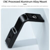 58f35b3c5f13b2af Bracket For Insta360 X4 With Magnetic Adapter L-shaped Horizontal Vertical Aluminum Alloy Quick Release Mount Accessory