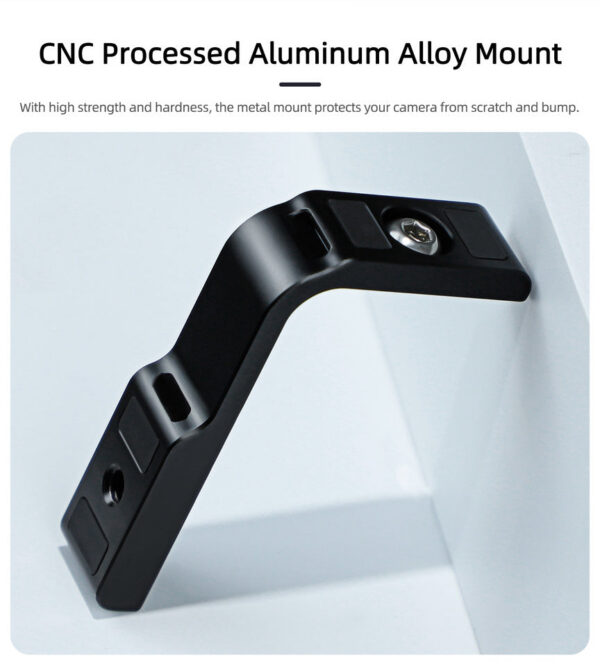 58f35b3c5f13b2af Bracket For Insta360 X4 With Magnetic Adapter L-shaped Horizontal Vertical Aluminum Alloy Quick Release Mount Accessory