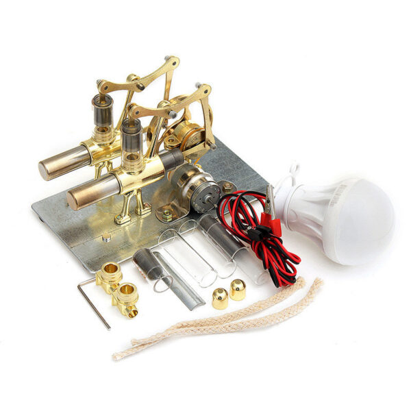 Balance Stirg Engine Miniature Model Steam Technology Scientific Power Generation Experimental Toy