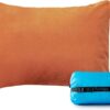 Small Cooling Shredded Gel Memory Foam Pillow，Adjustable for Contoured Support -Portable Ideal for Backpacking, Camping, Travel, Car, Airplane,Office Nap