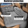 594230c7e35dd6d5 Vextone Inflatable Air Mattress Rear Back Seat Car Bed - PVC Thickened Travel Camping Air Mattress for SUV Cars, Gray Sleeping Car Mattress - Universal Fit, with Pillows, Piers, Repair Pad