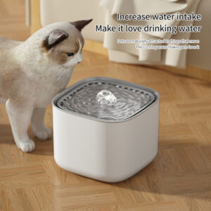 3L Fountain Auto Recirculate Filter Large Capacity Filtring Cat Drinker USB Electric Mute Cats Water Dispenser