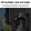 40M/60M Mini Smart Distance Meter Measure Infrared Rangefinder USB Rechargeable Portable Handheld Laser Range Finder Tools