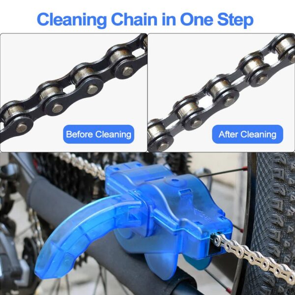 59661c2f4fff1153 Chain Clean Chains Gear Grunge Brush Cleaner Bike Wash Tool Set Bicycle Repair Tools