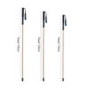 Bamboo Trekking Poles Carbon Fiber Hiking Portable 5-Section Foldable Outdoor Walking Sticks Walk Cane Climbing Equipment