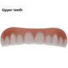 59827994680bc1c6 New False Silicone Upper & Lower Perfect Laugh Veneers Dentures Paste Fake Braces Comfortable Teeth