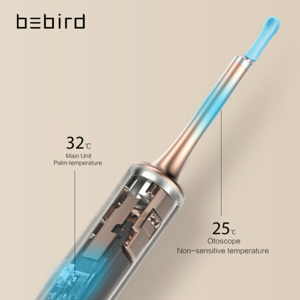 Bebird T15 R1 Visual Ear Cleaner Minifit 2in1 Acne Wax Removal Tool HD1080P Otoscope IP67 Waterproof Endoscope Health Care