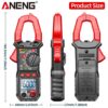 59b72502d6584399 ANENG PN103 6000 Counts Digital Clamp Meter Multimeter 600A AC Current AC/DC Voltage Tester Hz Capacitance NCV Ohm Diode Testers