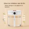 59cbdc65b6865308 New 2L Double Spray Atomizer Usb Large Capacity Home Mute Bedroom Office Night Light Digital Display Humidifier