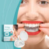Snap-on Dentures Comfortable Adjustable False Teeth Silicone Upper Lower Veneers Resin Tooth Suitable for Mouth Shape