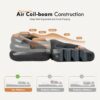 DIMAR GARDEN Inflatable Couch Flocked Blow Up Couch Mattress,Outdoor Air Sofa Bed for Camping,Full Size
