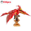5a08471198dc64ae New Magic Movie Fire Phoenix Chinese Fly Divine Beast Building Blocks Bricks Mythical Animal Bird Model Assembled Toy Kid Gifts