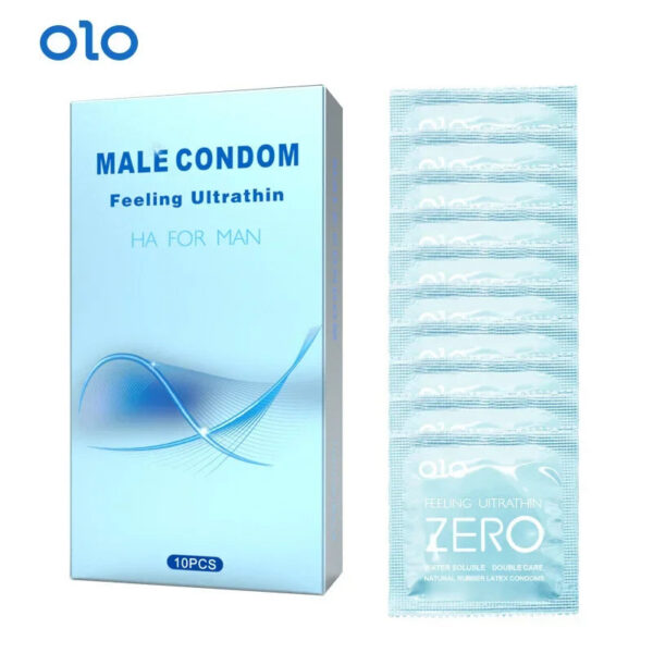 5a21ef0a0865d8e4 OLO 0.01 Ultra Thin Condoms For Men Long Sex Ejaculation Delay Ice Hot Feeling Latex Condom Penis Sleeve Sex Toys For Adults 18