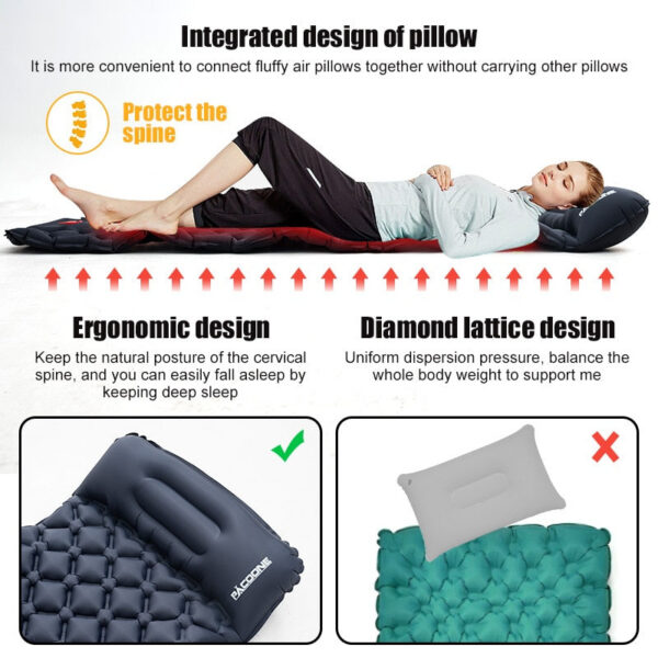 5a2f4e841677fe54 Outdoor Camping Iatable Mattress Sleeping Pad With Pillows Ultralight Air Mat Built In Iator Pump Hiking