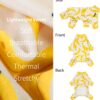 5a327c25f9e4c61d Banana Dog Pajamas, Warm Dog Onesie, Dog Clothes for Small Dogs Girl Boy, Lightweight Velvet Pet Jumpsuit, Cat Outfit, Beige, Yellow, Medium