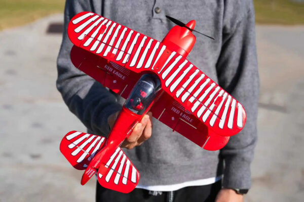 5a430322b461a54c New WLtoys Remote-Controlled Aircraft Brushless Motor 3D/6G with Gyroscope Dual Wings Four Channel Airplane Boy Toy Gift