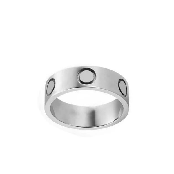 5a46df142d79660e Classics Love Ring designer women 4mm 5mm 6mm ring Gold Plated With diamonds Designer for lovers Wedding rings Anniversary Jewelry gift with box