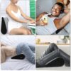 Inflatable Wedge Pillow Camping Cushions – Portable Folding Body Positioners Lightweight Wedge Pillow,Cushion for Yoga,Sleeping,Travel,Reading Lumbar Cushion for Back Pain and Pressure Relief