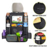 Seat Organizer Multifunctional Oxford Fabric Car Back Multi Pocket Storage Bag with Tablet Holder Protector for Kids