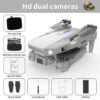 E88Pro RC Drone Profesional HD 4k Rc Dual-Camera Wide-Angle Head Remote Quadcopter Airplane Helicopter Dron Toy