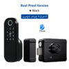 R5 PRO Rust Proof Coating Fingerprint TTLock App Outdoor Lock Remote Control Power Saving Code Smart Door Lock Electric Rim Lock