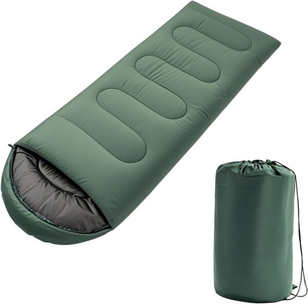 Wind Tour 3 Season Lightweight Waterproof Sleeping Bag Indoor & Outdoor for Hiking Backpacking Camping Traveling