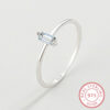 5a944e32d156c31f 2024 NEW Exquisite Rectangle Rings for Women Diamond Cubic Zircon Pure Sterling Sier Fine Party Birthday Gifts Jewelry