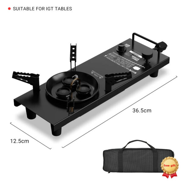 5a9fa9442c321b15 Pandatour Camping IGT Gas Stove Easy Equiped 0.5-Unit Portable Hiking Stove High Effi Ciency 6500W High Firepower Burner