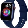 5aa75c27f23c8a29 TreasureMax Sport Band Compatible with Apple Watch Bands 38mm 40mm 41mm 42mm 44mm 45mm 49mm,Soft Silicone Strap Compatible for Apple Watch Series 9 Ultra 8 7 6 5 4 3 2 1 SE Men Women Grey 38/40/41MM
