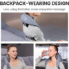 Breo N5 Mini Neck Massager Shawl, Shiatsu Wearable Wiresless Shoulder Massager at Home Office Type-C Charger